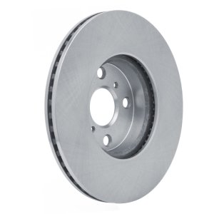 Toyota Yaris Brake Rotor (1) - Front - R1 Concepts - Plain - `12-`18